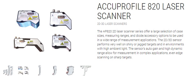 Acuity 820 AccuProfile Laser Scanners