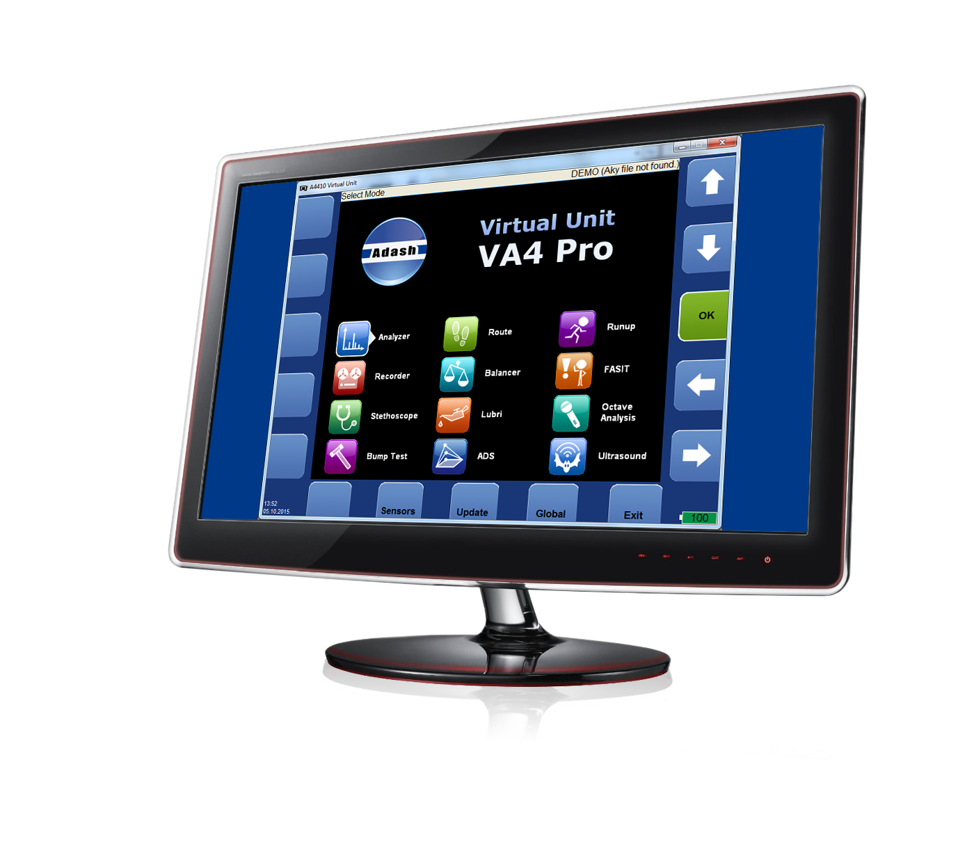 A4410 Virtual Instrument Vibration Analysis
                  Software